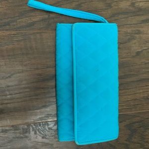 Vera Bradley blue & green wallet